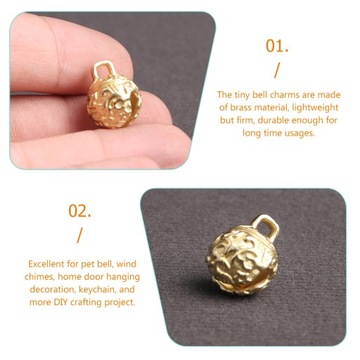 ЛАТУННЫЙ БРАСЛЕТ С КОЛОКОЛОМ