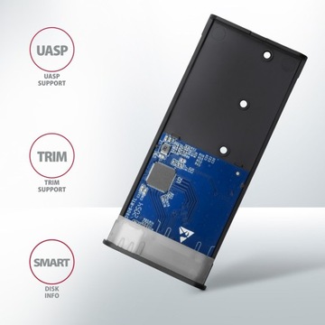 Корпус SSD USB-C 3.2 Gen 2 — M2 NVMe/SATA