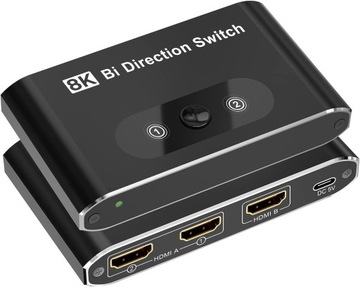 SWITCH HDMI 2.1 3x1 PRZEŁĄCZNIK 8K 4K