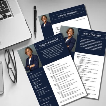 Komplet 3/22/K CV + List Motywacyjny PL + ENG