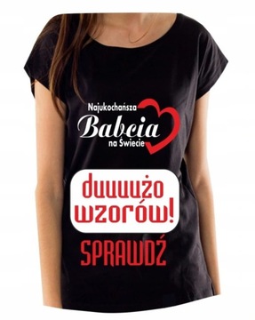 KOSZULKA dla BABCI DZIADKA dzień BABCIA DZIADEK L