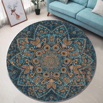 Dywany Marokański styl boho japoński okrągły dywan