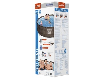 Bestway FRAME для бассейна из ротанга 366x100см 9в1 56709
