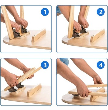 ZAWIAS SKŁADANY 2SZT, WSPORNIK NÓG STOŁU, AUTOMATYCZNA BLOKADA 90 STOPNI