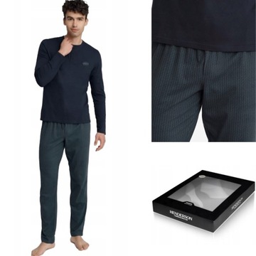 PIŻAMA MĘSKA HENDERSON PREMIUM 40949-90 UDOS r.XXL
