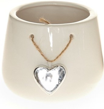 DONICZKA OSŁONKA CERAMICZNA NA KWIATY M