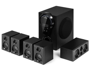 Kino domowe 5.1, 125 W RMS, BT/USB/SD/AUX, pilot