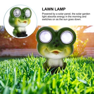 Solar Frog Light Powered LED Miniature