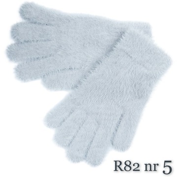 Rękawiczki damskie zimowe ALPAKA ciepłe 5 KOLORÓW