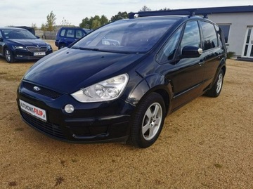 Ford S-Max I Van 2.0 TDCi 140KM 2008 Ford S-Max 2.0 140 KM KLIMATRONIK, 7 OSOBOWY, HAK