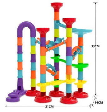 WOOPIE Набор дорожек для шариков Спираль 76 шт.