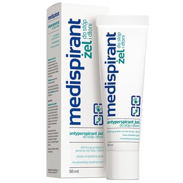 Medispirant żel do stóp i dłoni 50 ml