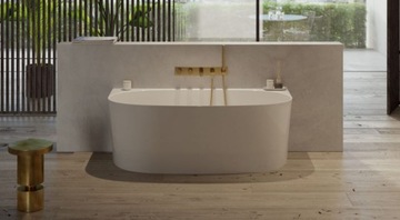 Золотая душевая насадка Omnires Contorur