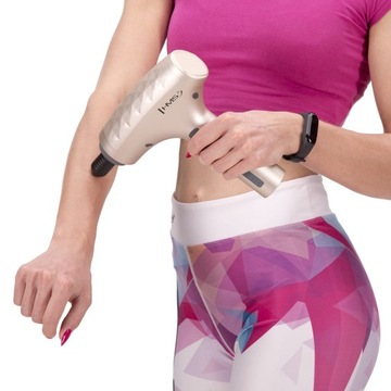 МАССАЖЕР МАССАЖНЫЙ ПИСТОЛЕТ HMS PDM3134I ЗОЛОТОЙ