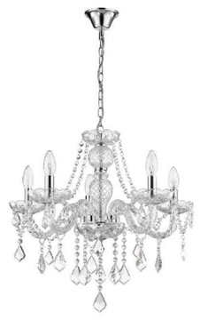 ŻYRANDOL LAMPA SUFITOWA GLAMOUR Cristallo 5