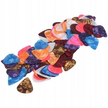 Медиатор для гитары, ТОЛЩИНА MIX, 100 ШТ.