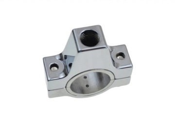 КРЕПЛЕНИЕ ДЕРЖАТЕЛЯ ЗЕРКАЛА НА РУЛЬ M10 ХРОМ.