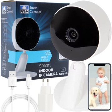 KAMERA BEZPRZEWODOWA MINI WiFi LSC SMART HD 1080p