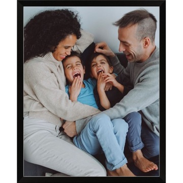 RAMKA CZARNA 21x29,7 cm, RAMA FOTO NA ZDJĘCIE A4