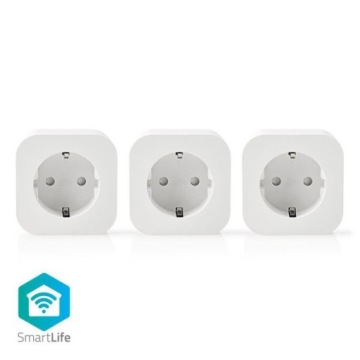 3 гнезда Nedis Wireless Technologies WiFi Smart Alexa