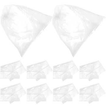 Пылезащитный полиэтиленовый пакет с большой крышкой, 10 шт.