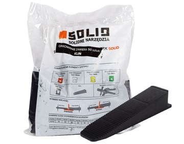 Установочные клинья 50 шт. для выравнивания плитки SOLID System