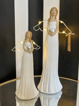 АНГЕЛ КЕРАМИЧЕСКИЙ АНГЕЛ СВЕТОДИОДНАЯ ФИГУРКА В ПОДАРОК