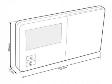 КОНТРОЛЛЕР ДЛЯ ПЕЧИ РЕГУЛЯТОР AURATON TUCANA 2025