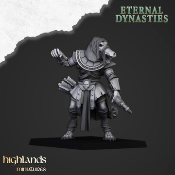 Anubis Guard with heavy bows Tomb Kings #2 Highlands Miniatures