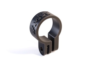 Uchwyt latarki 20mm - 30mm na kask gopro czarny