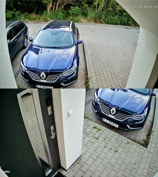 ДВОЙНАЯ WIFI IP УМНАЯ НАРУЖНАЯ ВРАЩАЮЩАЯСЯ КАМЕРА 2x 3MPx ОБНАРУЖЕНИЕ 6MPx 6MP