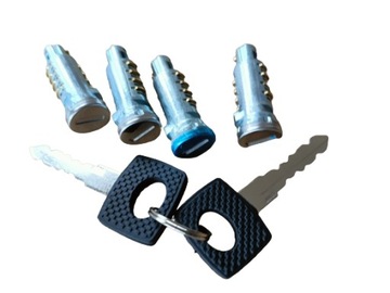 КОМПЛЕКТ 4 ВСТАВКИ ЗАМКИ ДВЕРНОЙ ЗАМОК VOLKSWAGEN LT II