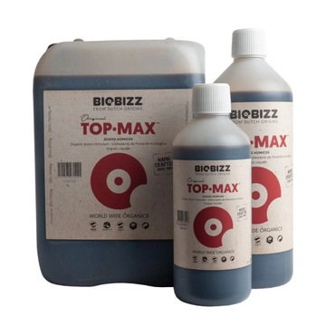 BIOBIZZ TOP-max TOP MAX 10L nawóz organiczny stymulator kwitnienia 100% BIO