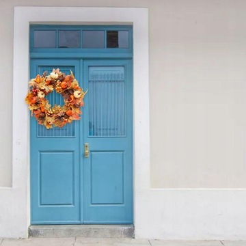 Осенний венок на входную дверь 20 дюймов,