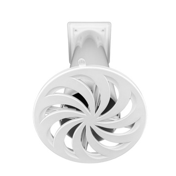 Комплект сквозной вентиляции: решетка + труба + воздуховыпускное отверстие fi100