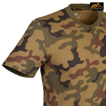 Мужская хлопковая футболка HELIKON Moro PL Woodland WZ93 XL