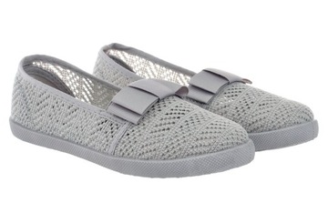 Baleriny tenisówki koronkowe buty dziecięce 6193 roz. 24