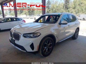 BMW X3 G01 2023 BMW X3 XDrive 30i 2023 AWD 2.0 Benzyna 248KM