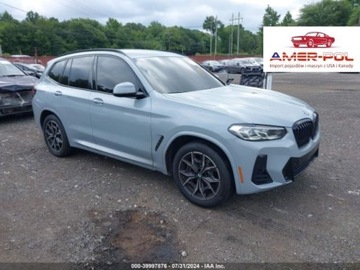 BMW X3 G01 2023 BMW X3 2023r, XDrive30I, 2.0L 2.0 Benzyna 248KM