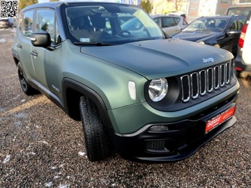Jeep Renegade SUV 1.6 E-TorQ 110KM 2017 Jeep Renegade Black WeekendLPG-Salon PL- Sliczny kolor - Mat 1.6 110KM, zdjęcie 12