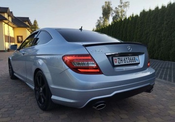 Mercedes Klasa C W204 Coupe 350 BlueEFFICIENCY 306KM 2013 Mercedes-Benz Klasa C AMG-Pakiet V6 3.5B 306Ps Panorama Bixenon Ledy Navi, zdjęcie 2