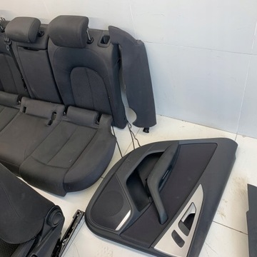 Сиденья, подогрев сидений, обивка, боковые панели AUDI A6 C7 4G LIFT S-line KOMBI 17r