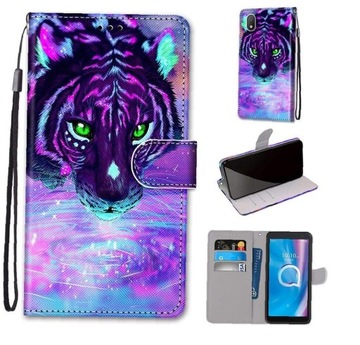 Etui z klapką do Alcatel 1B 2020 / 1A 2020 wielokolorowy