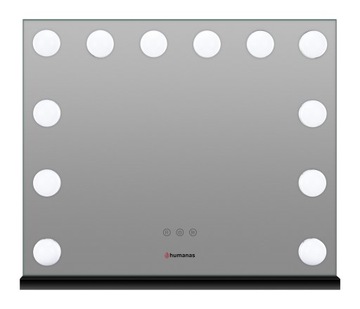 HUMANAS HS-HM02 LUSTERKO DO MAKIJAŻU Z LAMPAMI LED
