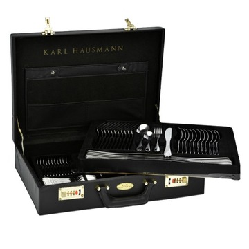 Набор столовых приборов EVELINE в чемодане, 72 предмета