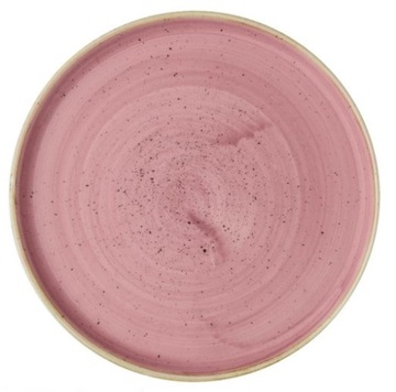 TALERZ Z WYSOKIM RANTEM PETAL PINK 21 cm RÓŻOWY PORCELANA CHURCHILL SPPSWP2