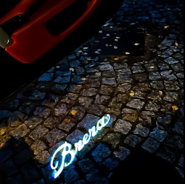 2x LED PROJEKTOR LOGO BRERA HOLOGRAM HD ALFA ROMEO BRERA 939 SPIDER RZUTNIK