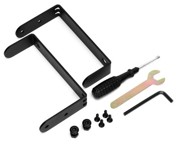 PÓŁKA POD BIURKO NA KABLE PRZEWODY ZASILACZ ORGANIZER KORYTKO KOSZYK 50 cm