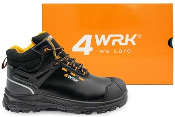 TRZEWIKI ROBOCZE skórzane buty TREKKINGOWE ochronne obuwie WODOODPORNE R43