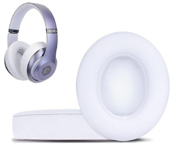 BIAŁE GĄBKI DO BEATS STUDIO WIRELESS HIGH QUALITY